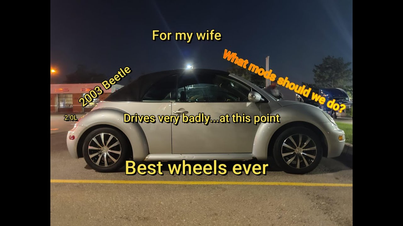 For my Wife, a 2003 VW Beetle Build pt 2 - New parts & Detailing