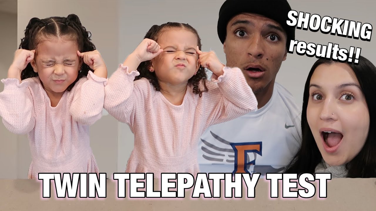 IS TWIN TELEPATHY REAL?? | 4 year old identical twins
