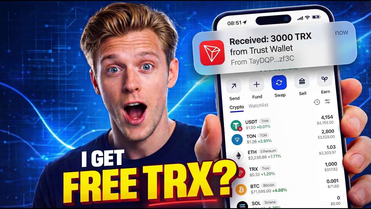 Testing If I Can Get FREE TRX | Honest TRX (TRON) Experiment 2026