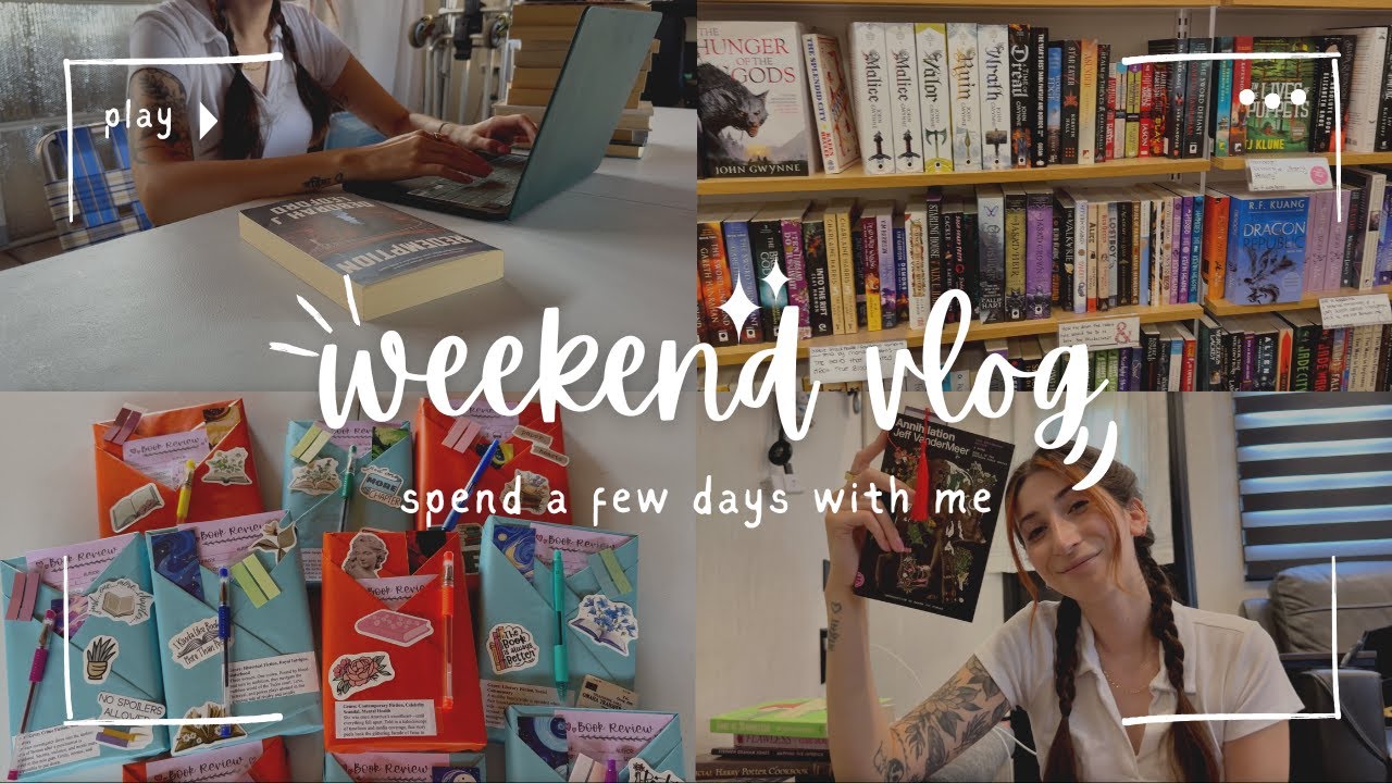 A Week as a Pop-Up Bookstore Owner | Book Shopping, Dinner, & Market Prep