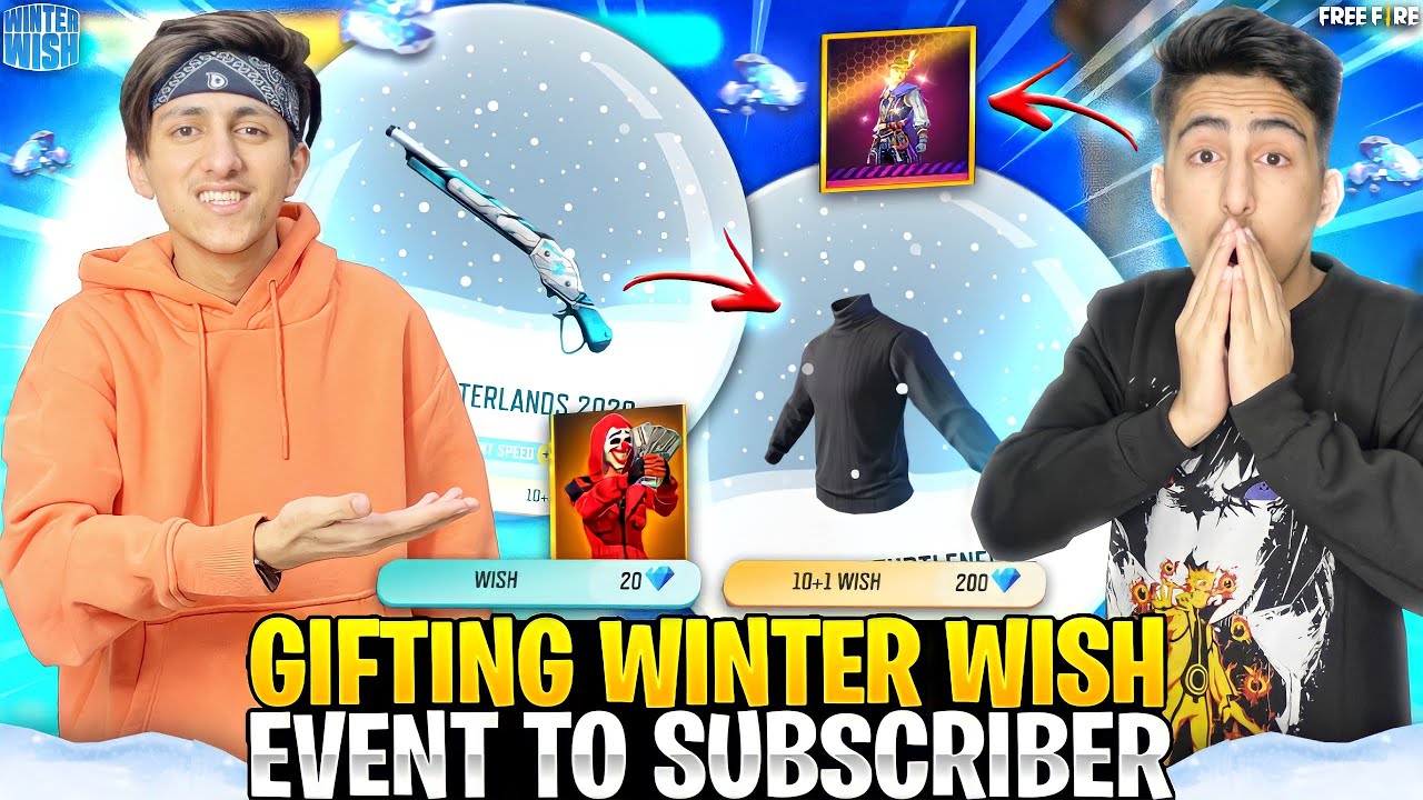 8 Year Boy Ask Me For Winter Wish Event 😍 Buying 8,000 Diamonds 💎 - Garena Free Fire