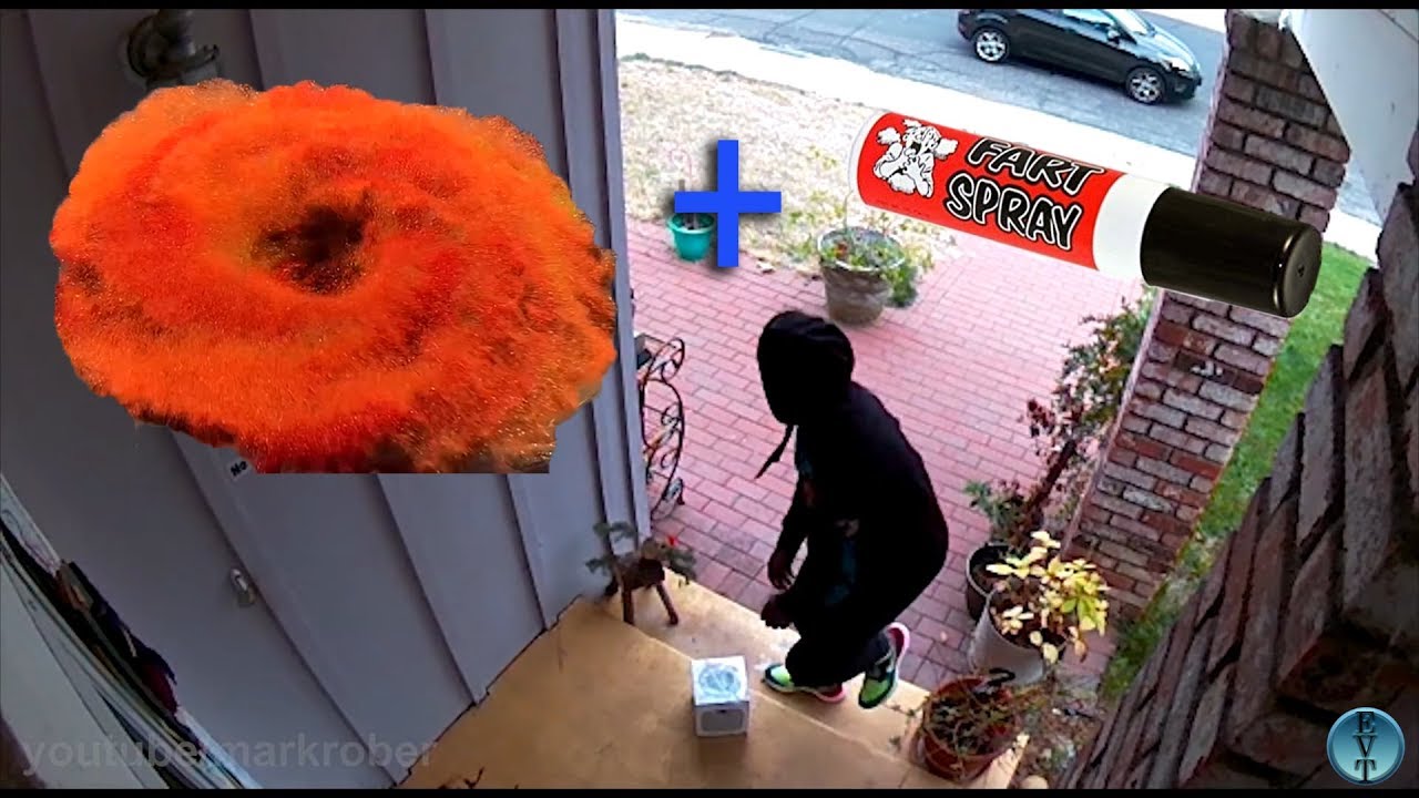 Engineer Designs Package Thief Glitter Trap