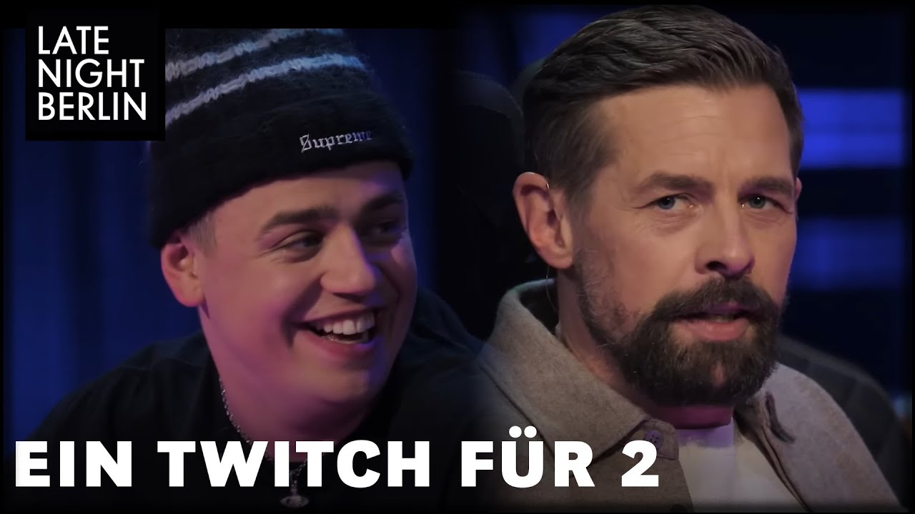 Von der Bühne auf den Bildschirm: Klaas & Papaplatte legen los | Ein Twitch für 2 |Late Night Berlin
