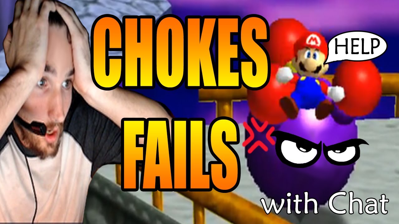 Speedrunning Super Mario 64 - PBs, chokes and rages (with chat)