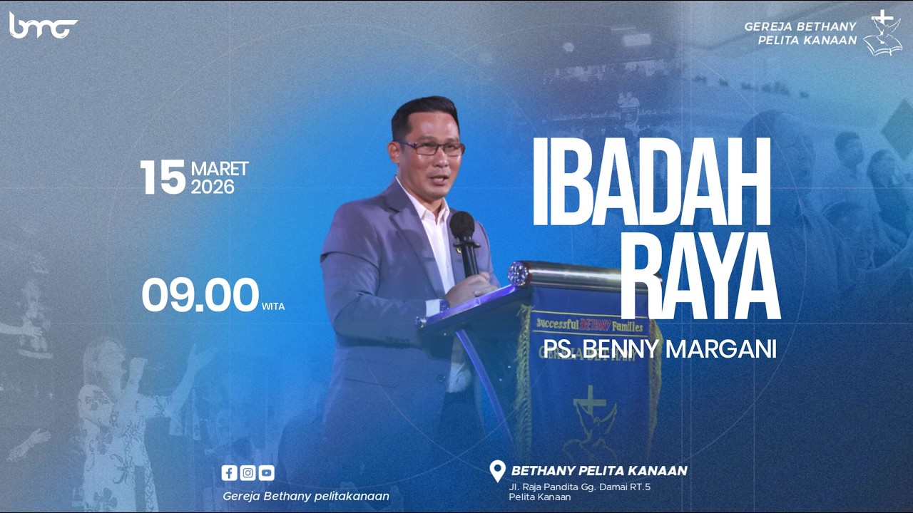 IBADAH RAYA  BMC PELITA KANAAN,. Minggu, 08.03.26