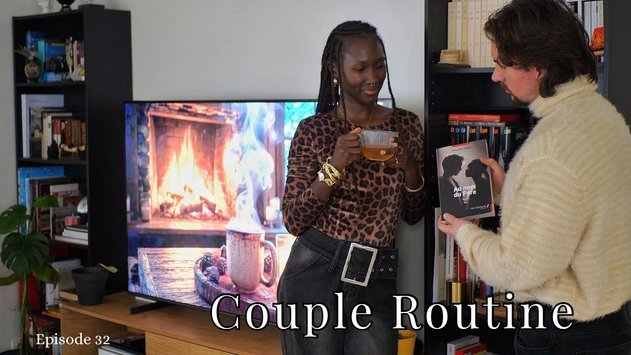 Couple vlog | On range Noël  | Journée cosy à deux, Fondant au chocolat & nouveaux départs