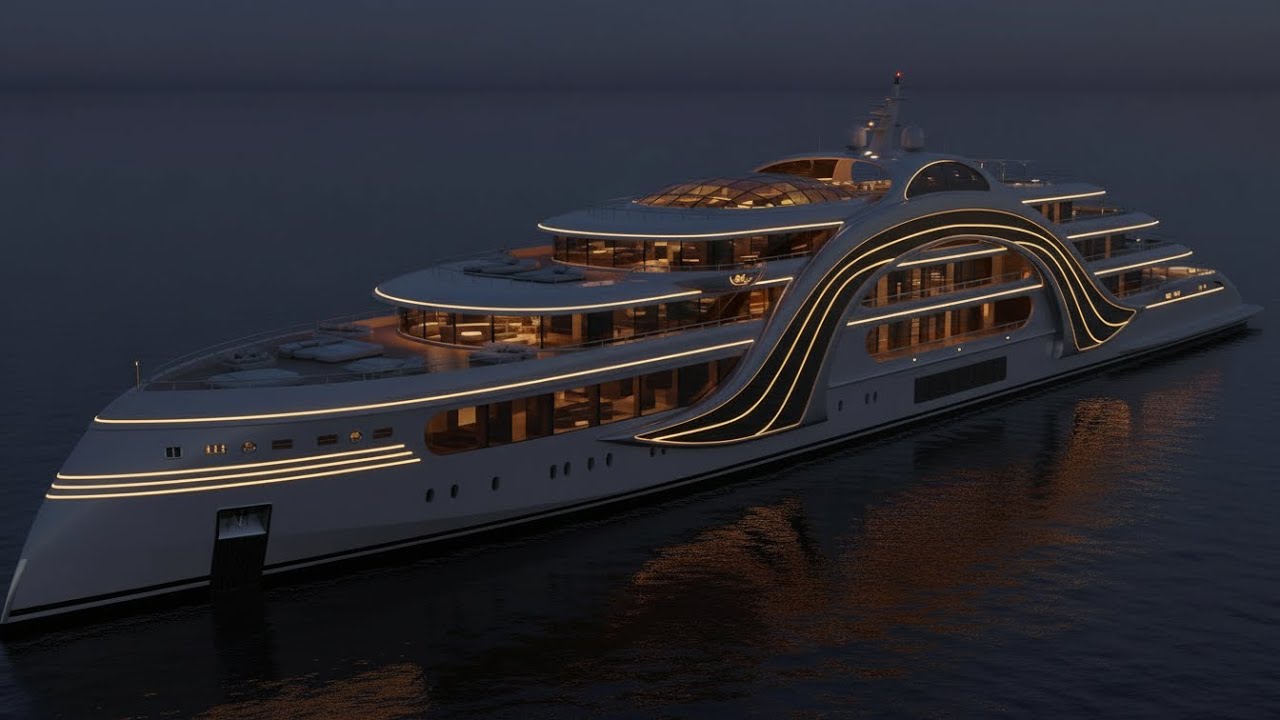 $ 6.5 Billion for The Solaris Mirage Vessel — A Golden-Glass Palace on Water | Velvet Empire 💸👑💸