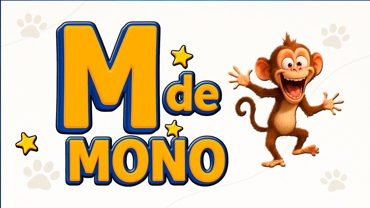 La Letra M con Mono: ¡Aprende Divirtiéndote!