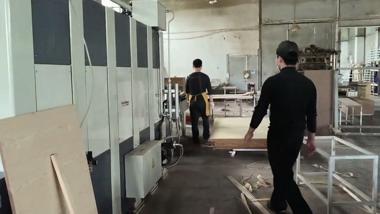 #woodworking machinery #coldpress #press #hotpress #VARIO press 