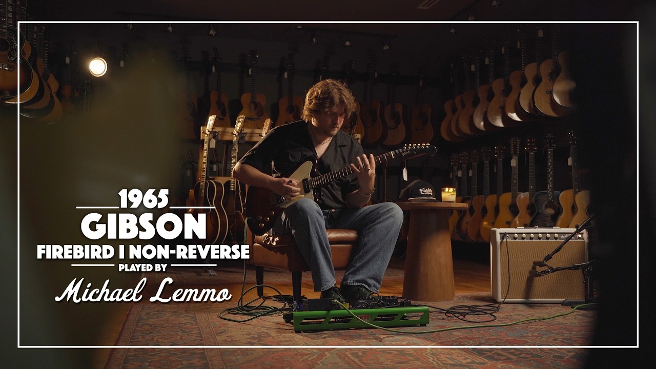 1965 Gibson Firebird I Non-Reverse played by Michael Lemmo | Carter Vintage Guitars | Nashville, TN