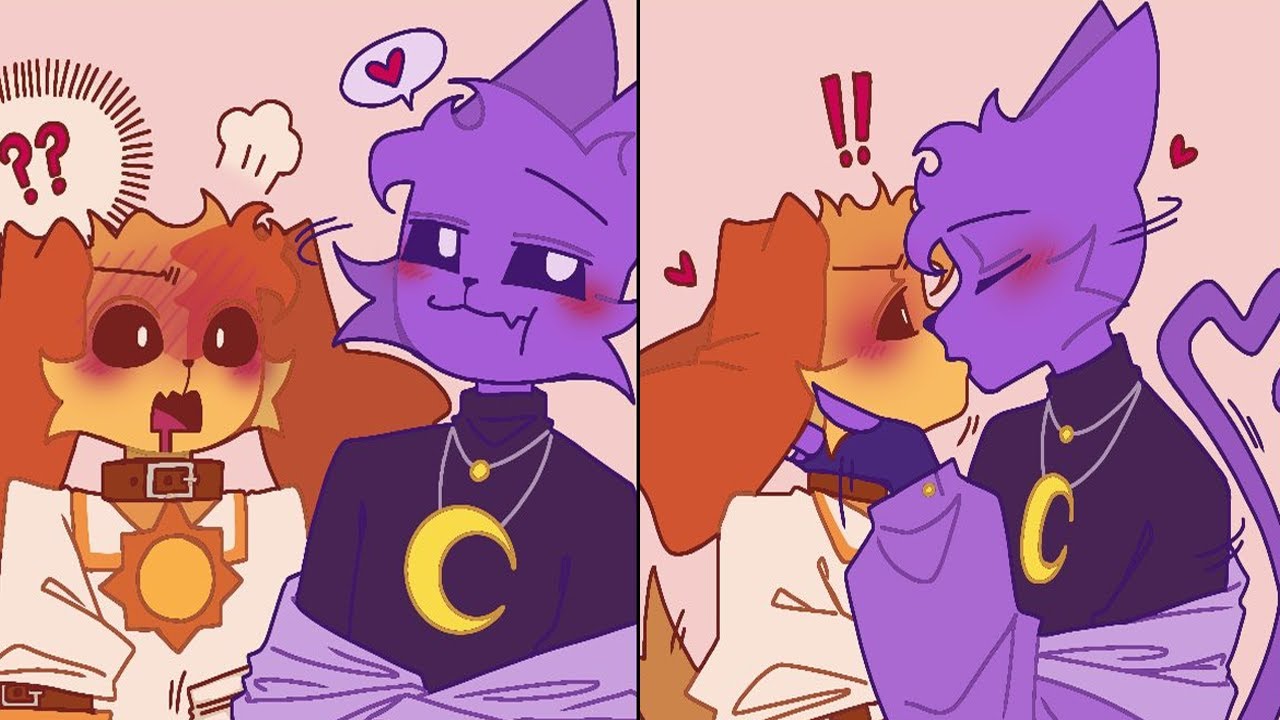 Dadnap x Dogday Caught Off Guard by a Kiss | Poppy Playtime Chapter 4 Comic Dub