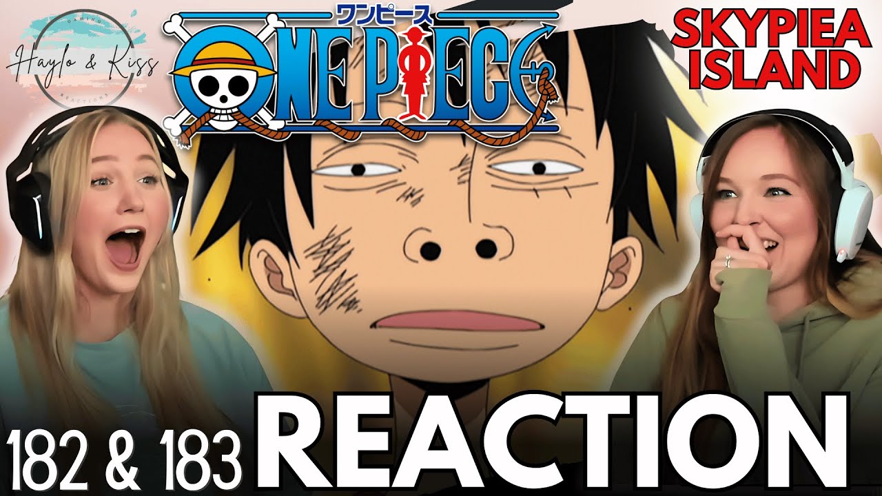 LUFFY VS ENERU | ONE PIECE | Reaction 182 & 183