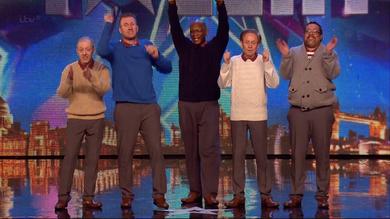 Old Men Grooving - Britain's Got Talent 2015 Audition week 4