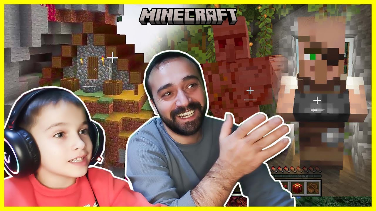 KÖY BULDUK KÖYLÜLERİ SOYDUK! EFSANE YERLER KEŞFETTİK! MUHAMMED ALP İLE MINECRAFT VLOG