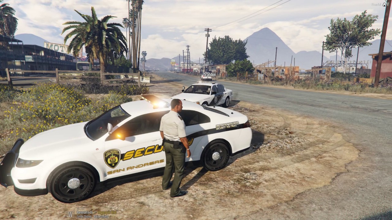 GTA 5 FiveReborn GTA Cop Shop Civilian RP Security Guard (Police Impersonator)