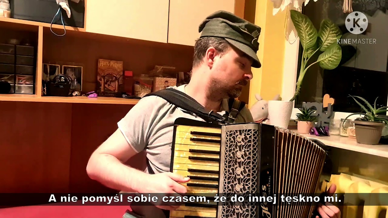 Dziś do ciebie przyjść nie mogę - akordeon z epoki