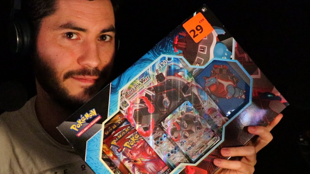 ASMR Coffret Pokemon Tortank VMAX