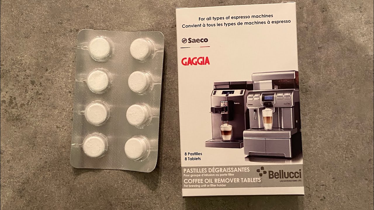 Saeco/Gaggia/Philips Coffee Oil Remover Tablets