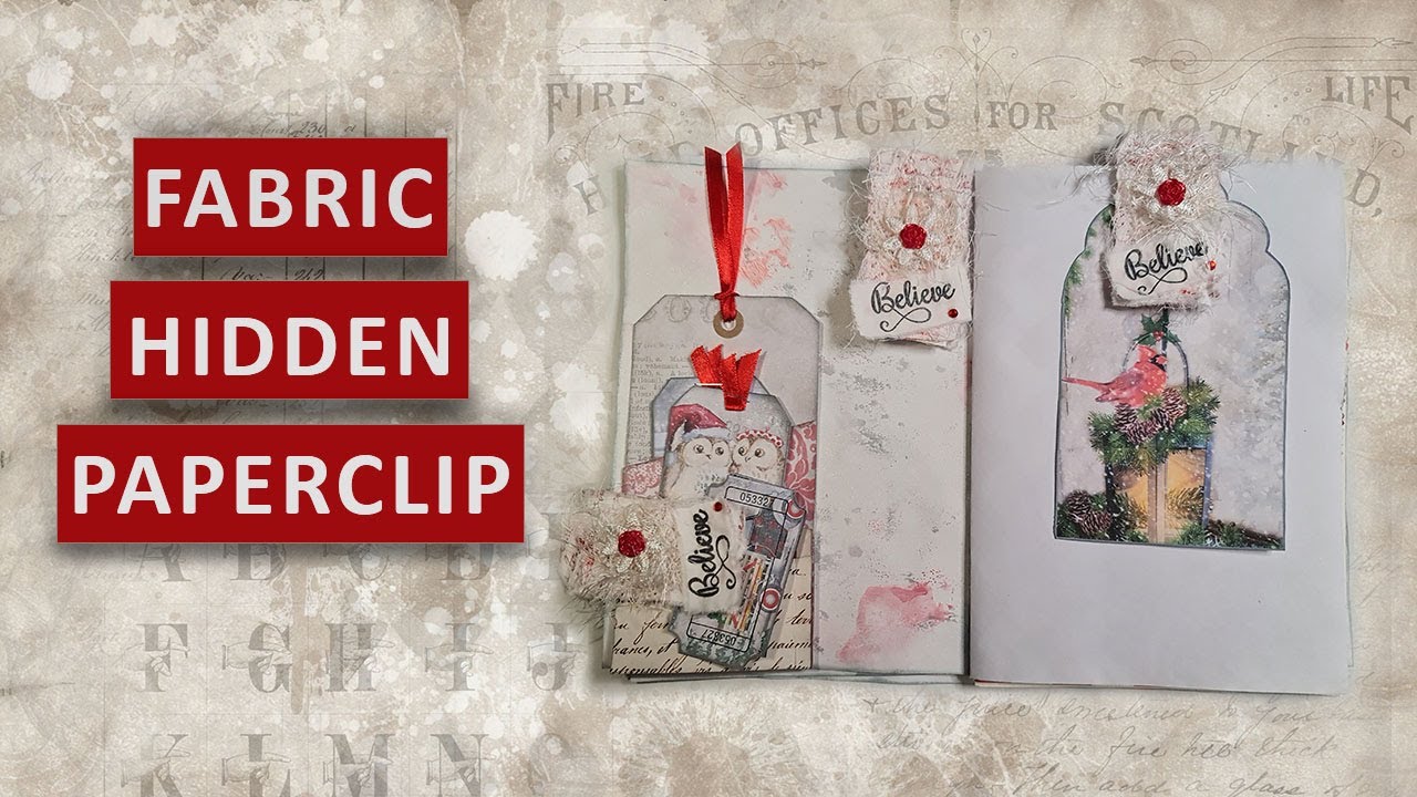 Fabric Hidden Paper Clips