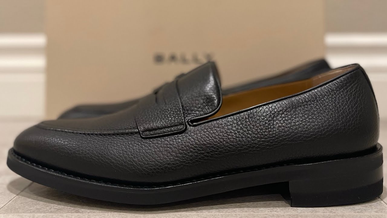 BALLY SCRIBE UN LOAFER (Black / Deer Leather)