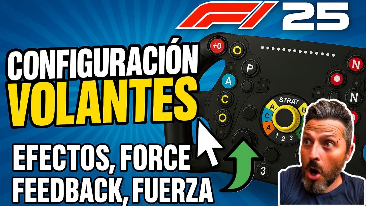 F1 25 ¡No copies ajustes de volante sin ver esto! 🚫🏎️
