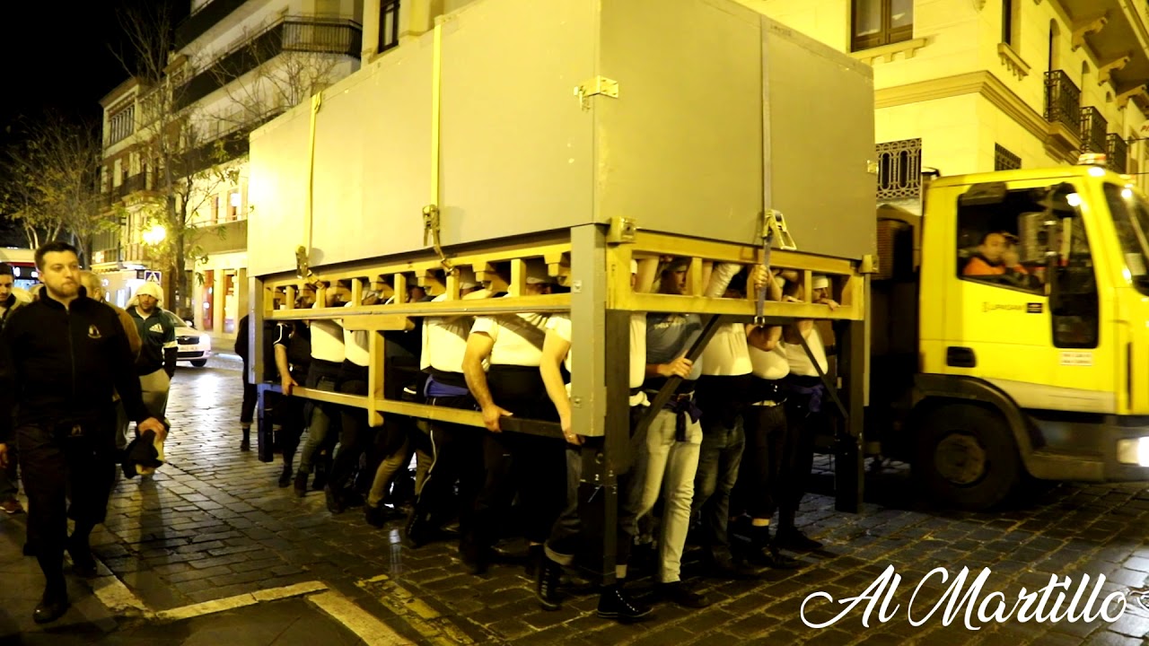 SEVILLA - AL MARTILLO. 1 Ensayo del Nazareno del Silencio