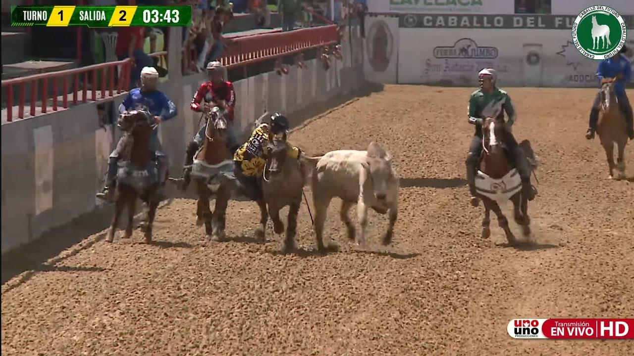 FELIPE VARGAS EN ANCHOA 2DO LUGAR CABALLO DEL FUTURO (MARACAY) 