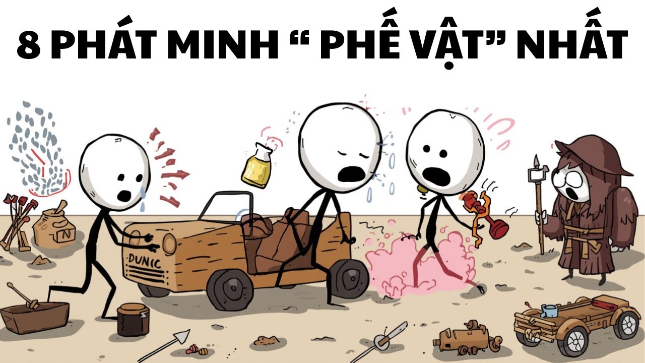 8 phát minh PHẾ VẬT của người xưa khiến họ ẢO TƯỞNG