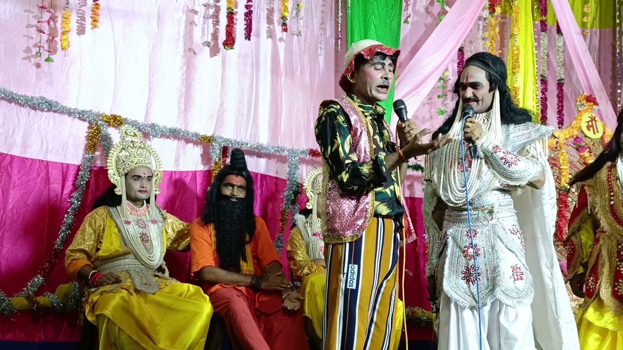 सुरेश कक्कड़ की न्यू कॉमेडी ।। जनता हसीं से लोट गई ।। रामलीला कुरारा हमीरपुर ।।