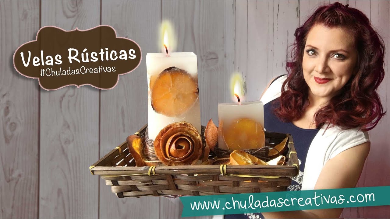 Velas Rústicas ideal Para Mamá DIY :: Chuladas Creativas