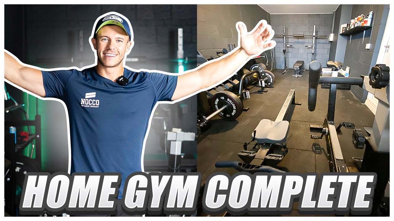 Insane Garage Gym Transformation // Home Gym Complete!!! Part 2/2 🏋🏼‍♂️