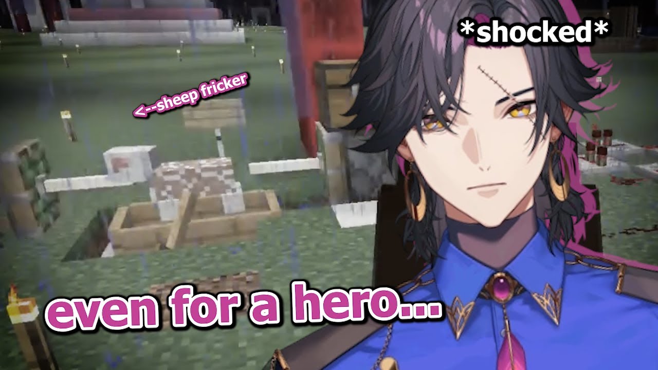 Zali tried to save the NIJIEN SHEEP FRICKER ;w;