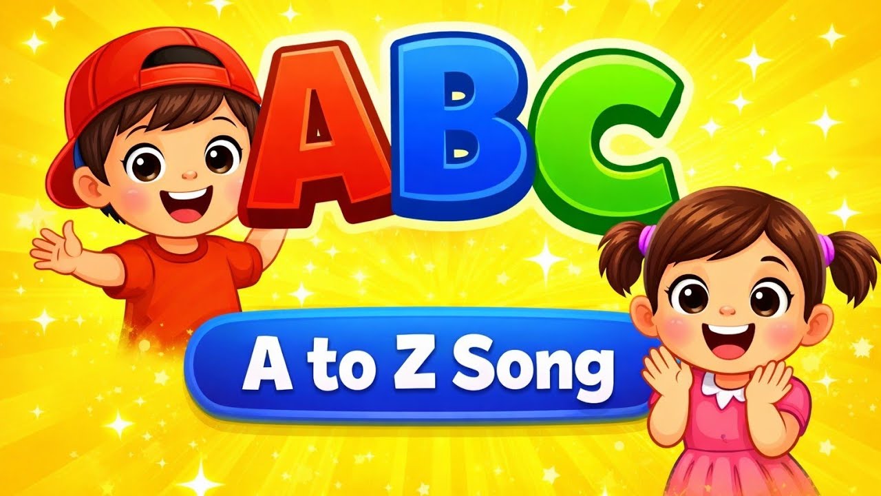 ABC Song for Kids | Alphabet A to Z Learning Song