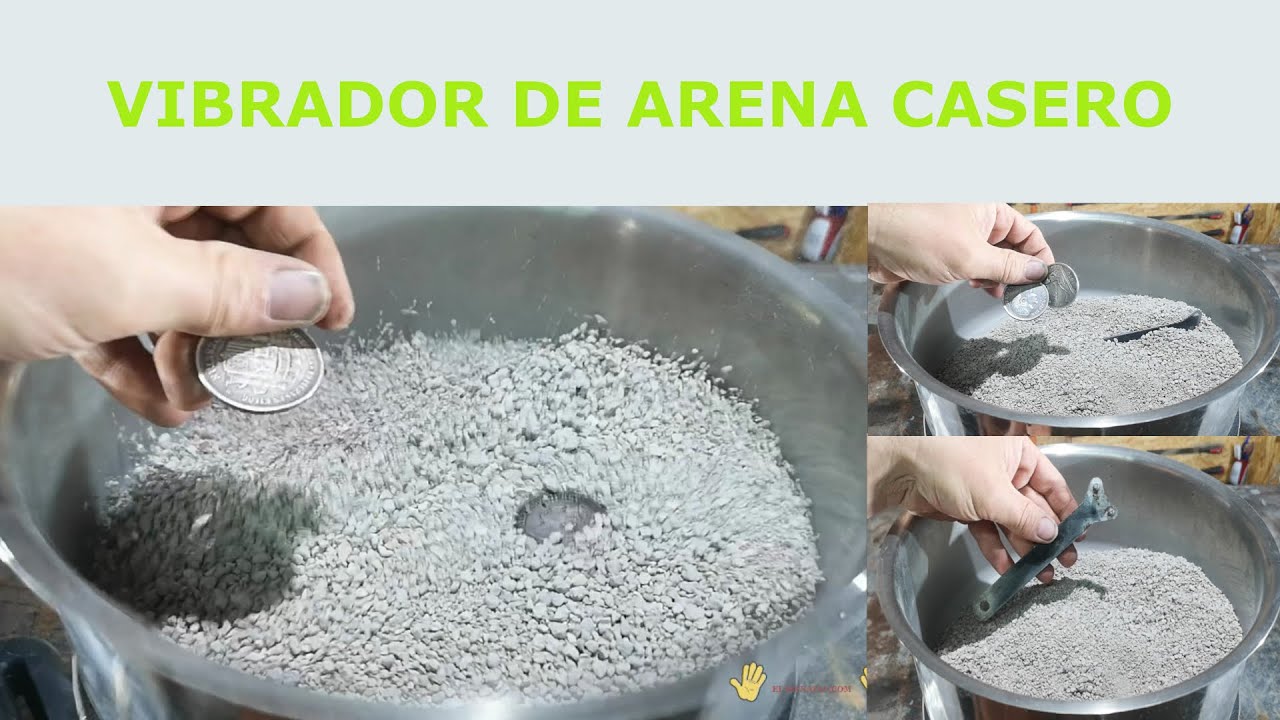 Como hacer un vibrador de arena