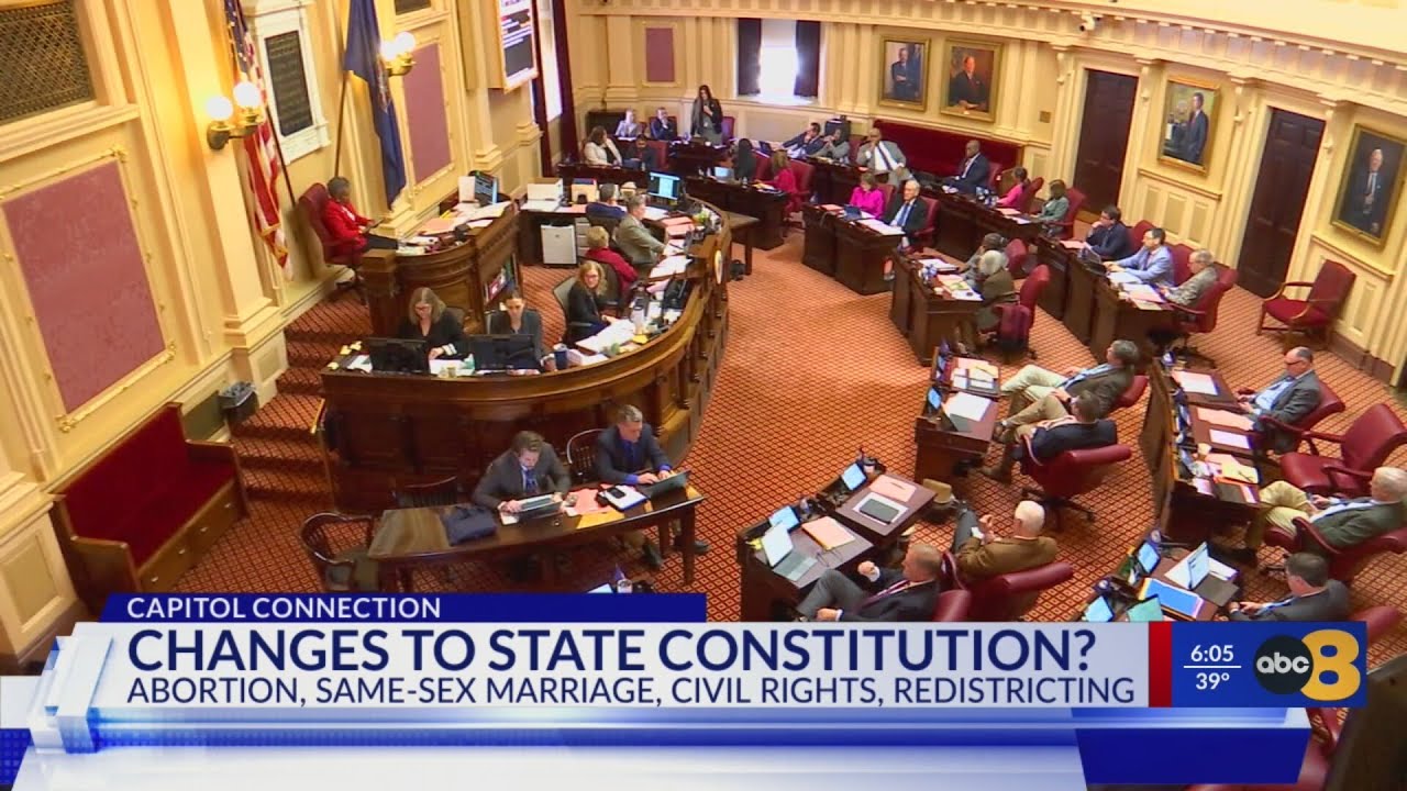 Virginia Senate passes 4 constitutional amendments for voter referendum