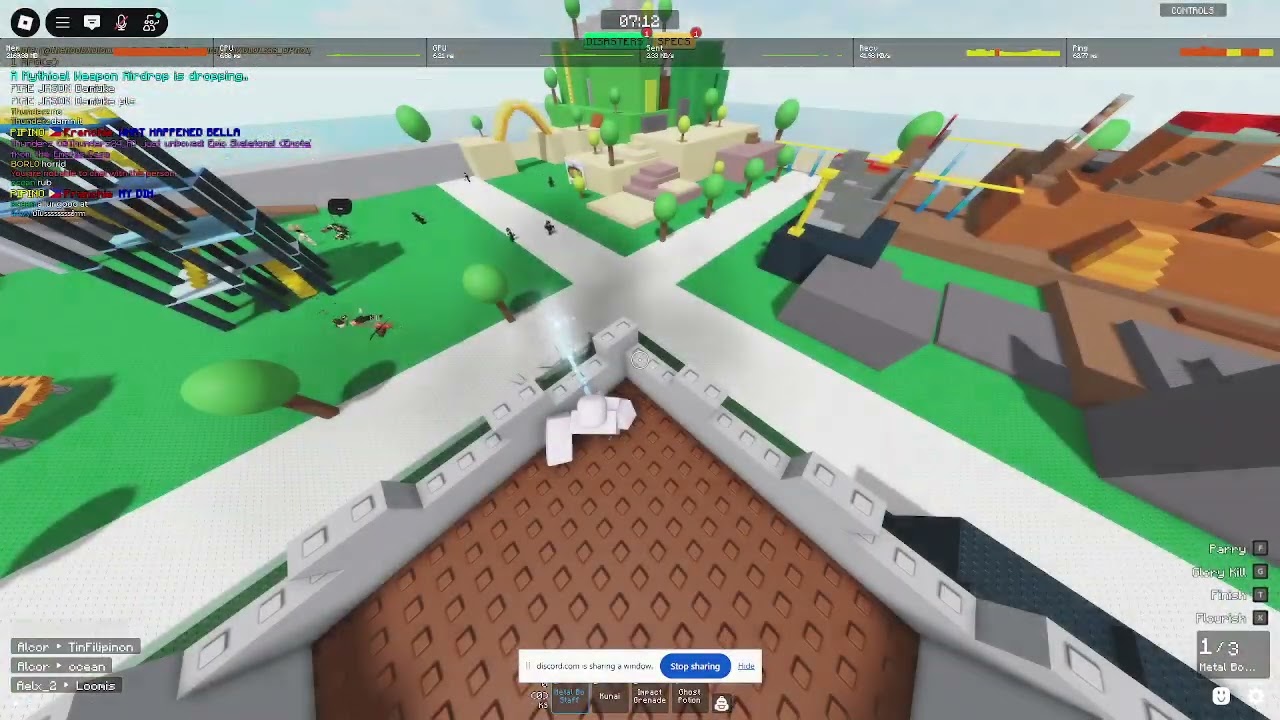 First combat warriors video with my friend