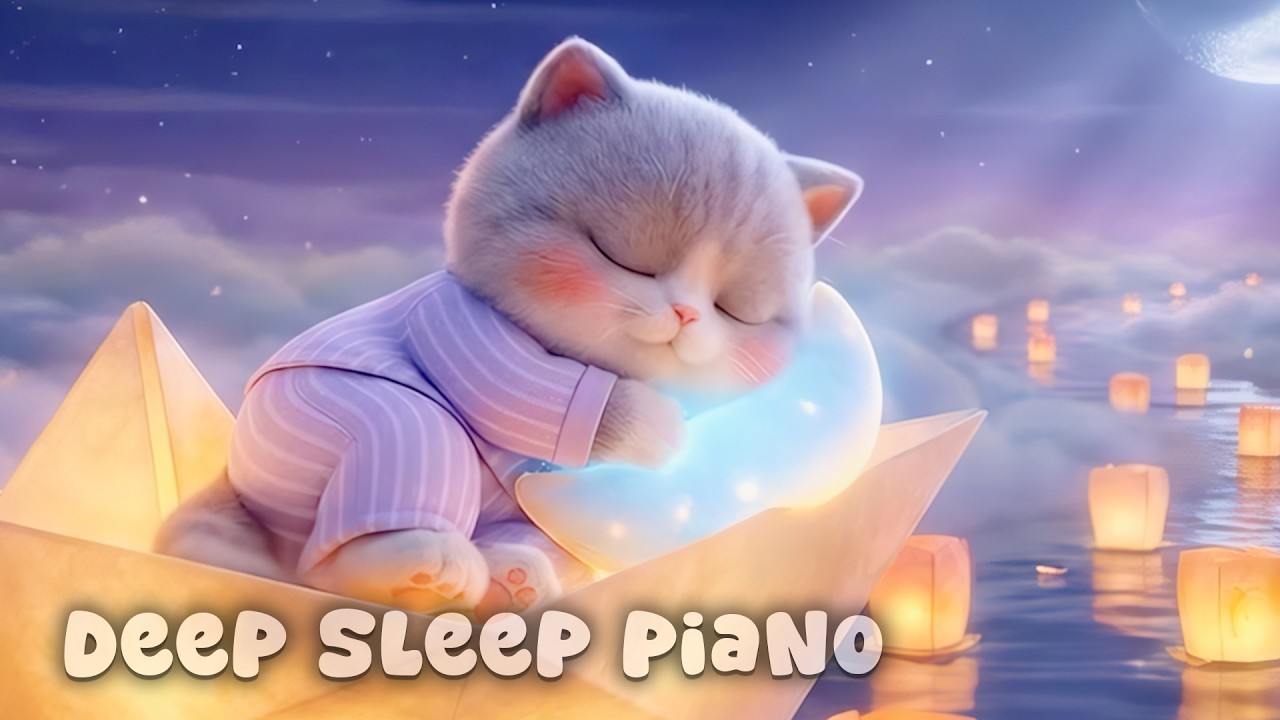12 HOURS of Calming Cat Sleep Music for Anxious Pets & You 🌙 Fall Asleep Fast & Deep Sleep
