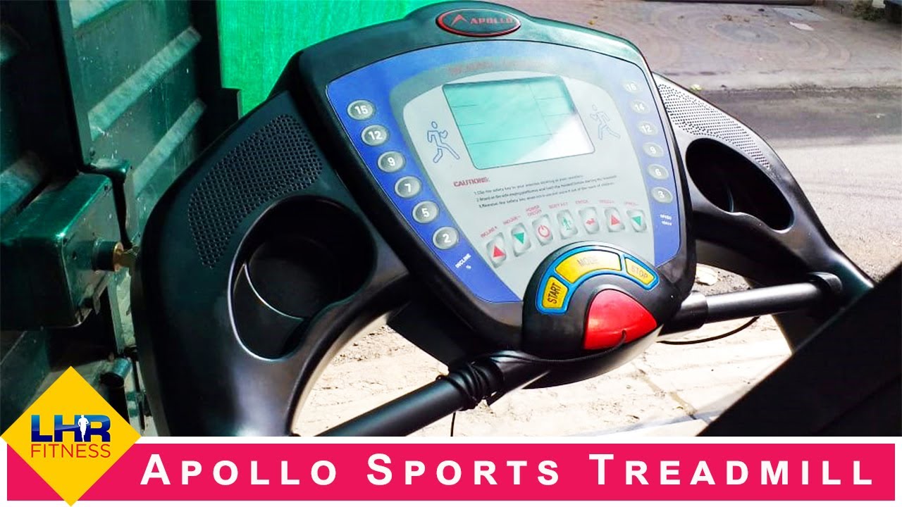 Apollo Sports AP-007 Treadmill with Auto Incline | 2Hp | LHR FITNESS