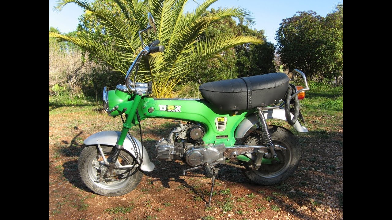 Honda Dax ST50 G 1974 tuned / getuned ! Mit Beschleunigungstest / with Accelerationtest.