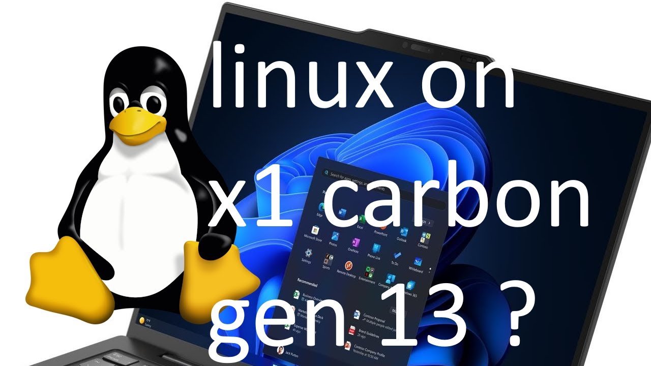 Does The X1 Carbon Gen 13 Aura Edition Actually run Linux?
