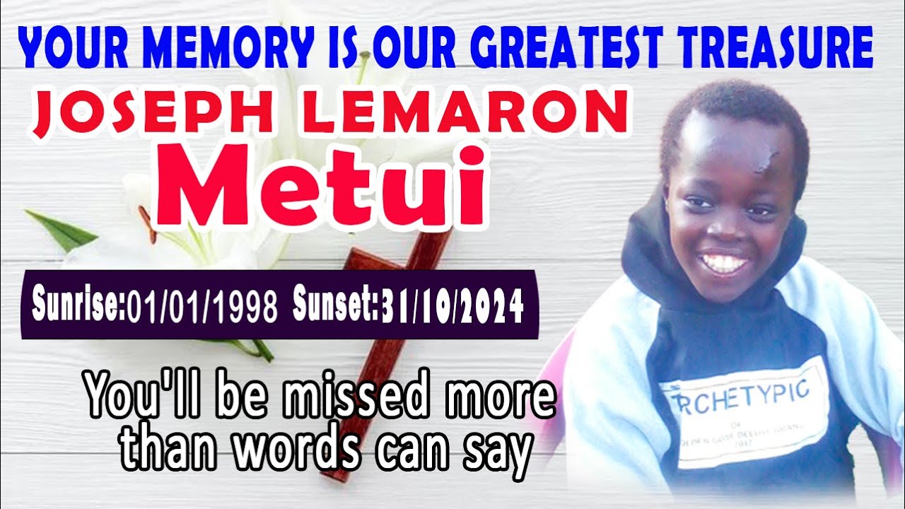 CELEBRATING LIFE OF THE LATE JOSEPH LEMARON METUI