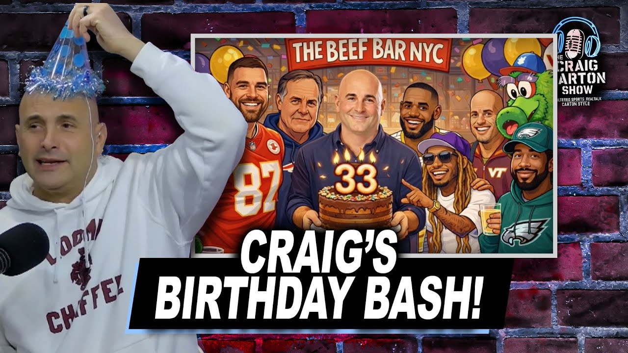 CARTON’S BIRTHDAY WEEKEND! | The Craig Carton Show