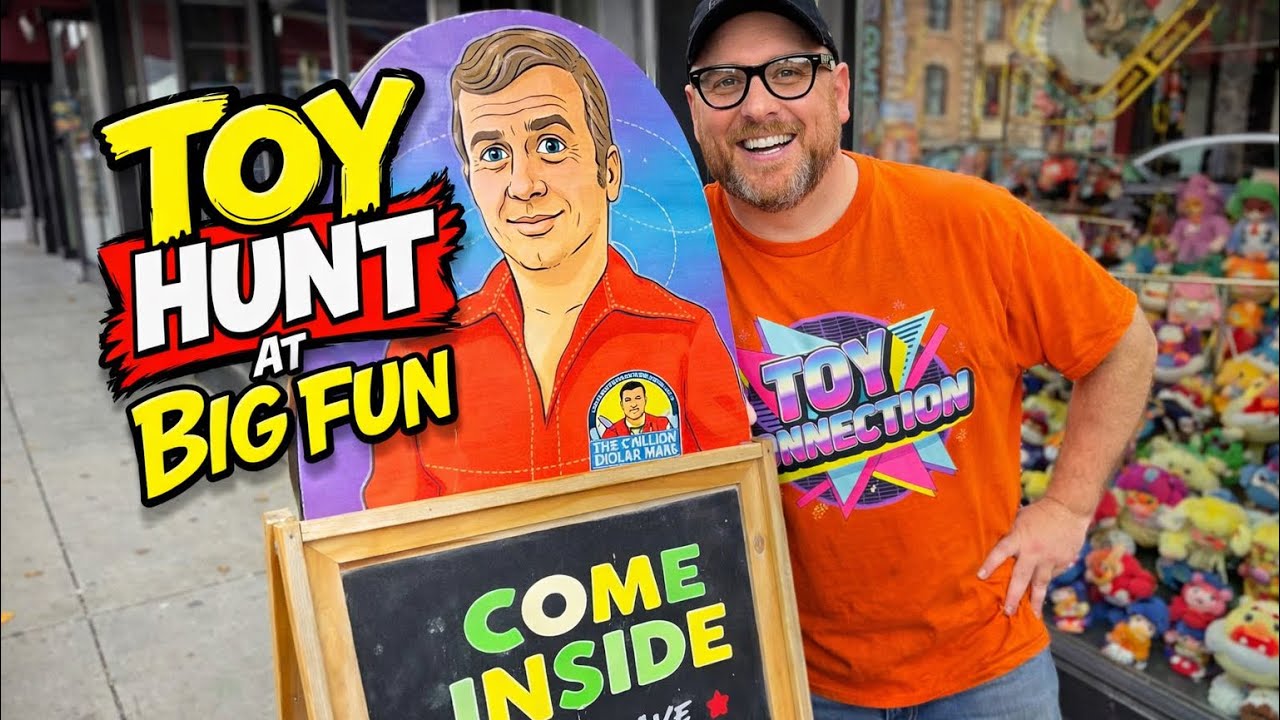 Toy Hunt at Big Fun in Columbus! Retro Toys, Hidden Gems & Vintage Treasures