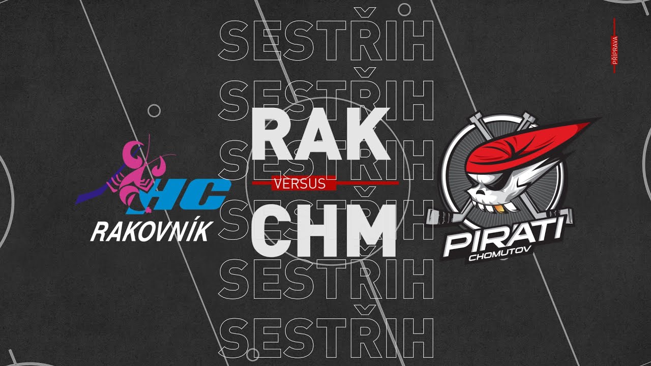 SESTŘIH:HC Rakovník - Piráti Chomutov 3:2