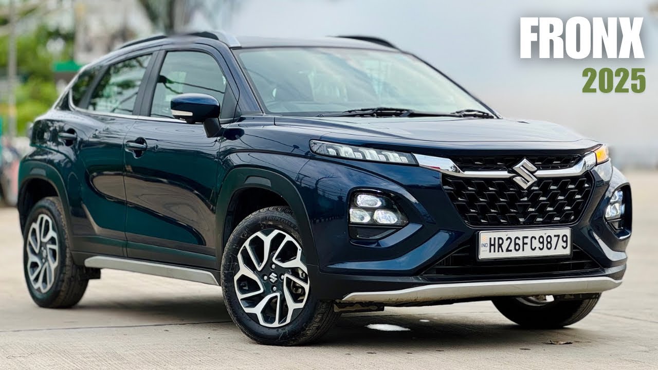 New Maruti Suzuki Fronx 2025 ❤️ Alpha Turbo - Top Model @ Rs 11.51L | Blue Colour - Detailed Review!