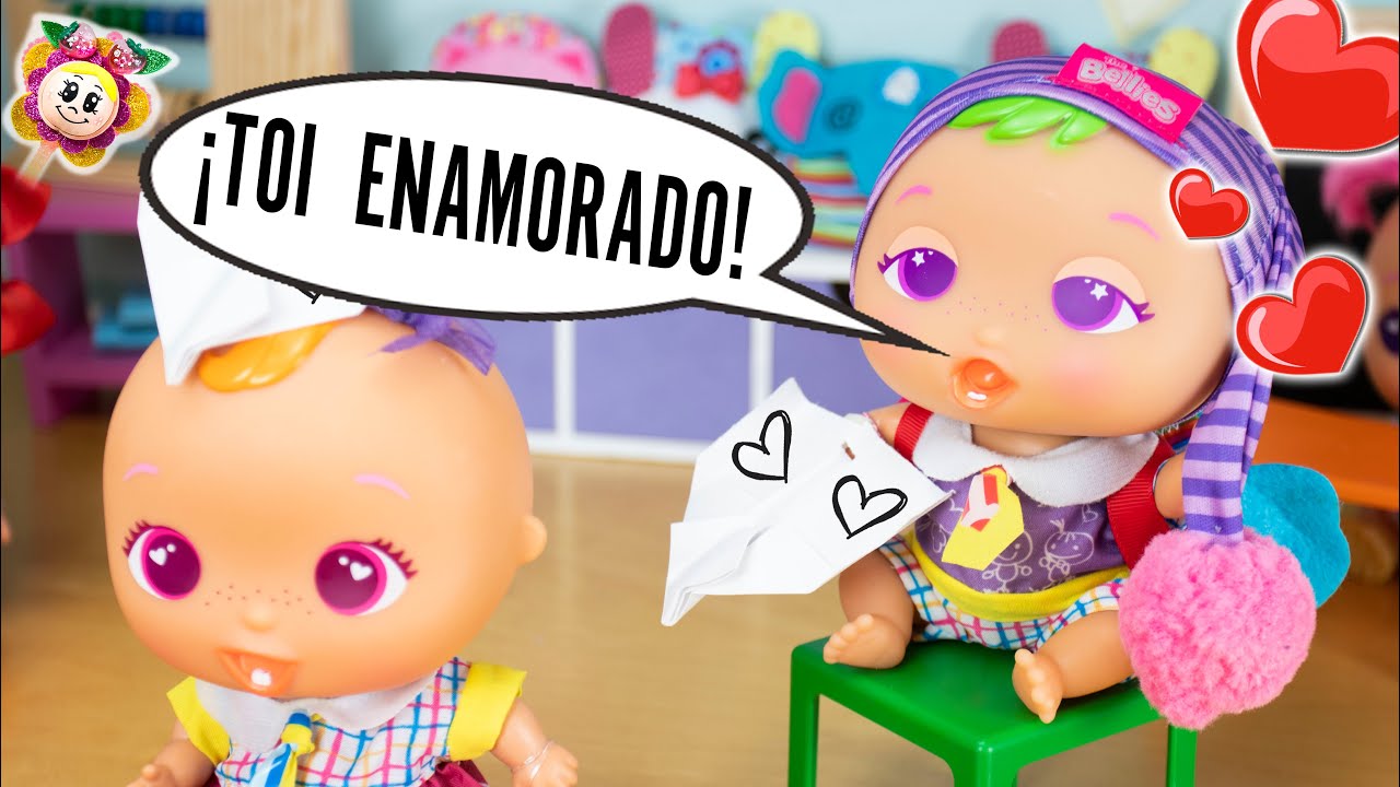❤️ Mi nuevo bebé Bellie se enamora de Mimi y le lanza aviones de papel con notas de amor en clase ❤️