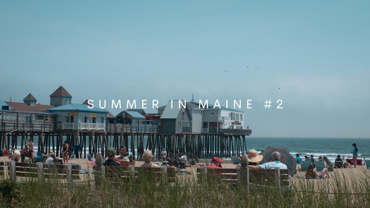 Silent Vlog | CANON XA50 | Maine Travel Diary #1 of 2