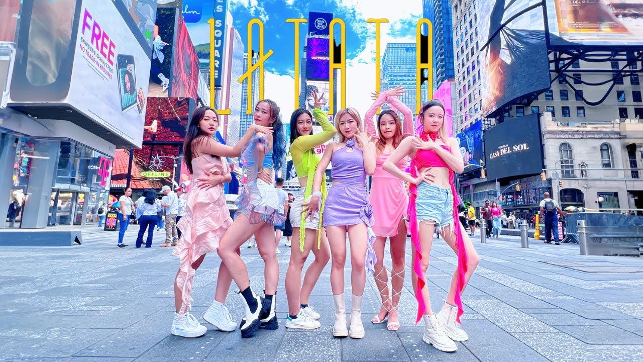 [KPOP IN PUBLIC NYC - TIMES SQUARE] (G)I-DLE ((여자)아이들) - LATATA by DFBB Dance Crew