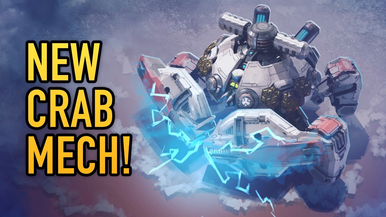 We got CRAB! Testing out the NEW unit! | Mechabellum Gameplay