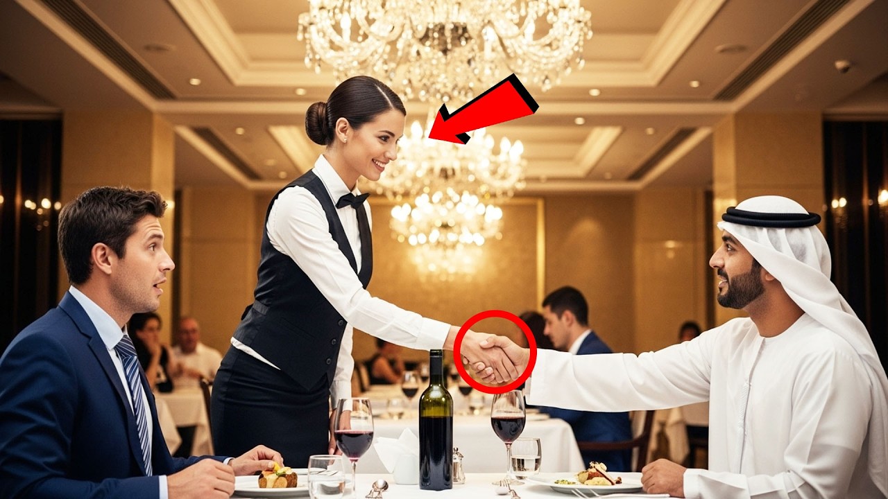 Billionaire CEO Panics Without an Arabic Translator — Then Froze When the Waitress Spoke